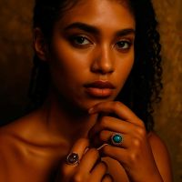 Anillos con piedra